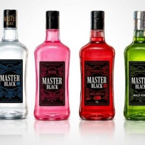 Gin Master Black 1l - Sabores